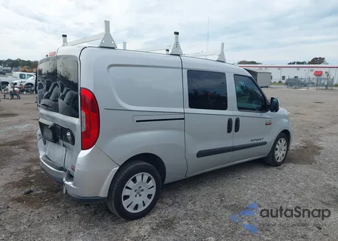 2016 Ram Promaster City Tradesman Slt из США, поврежденный, VIN ZFBERFBT1G6C83981